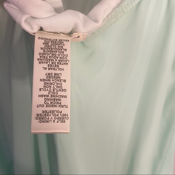 Mint Chiffon High Low Dress - Picture 6 of 6